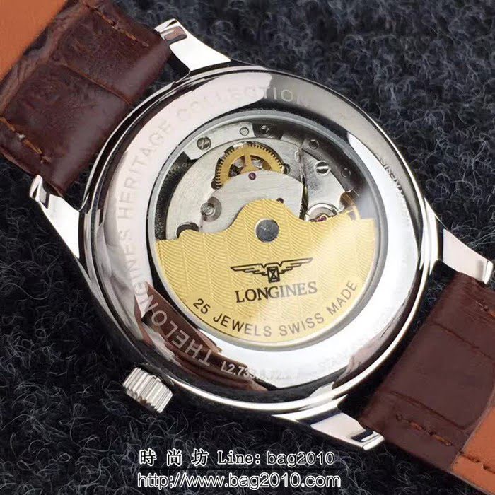 LONGINES浪琴 全自動機械 男士時尚腕表 WSS1750